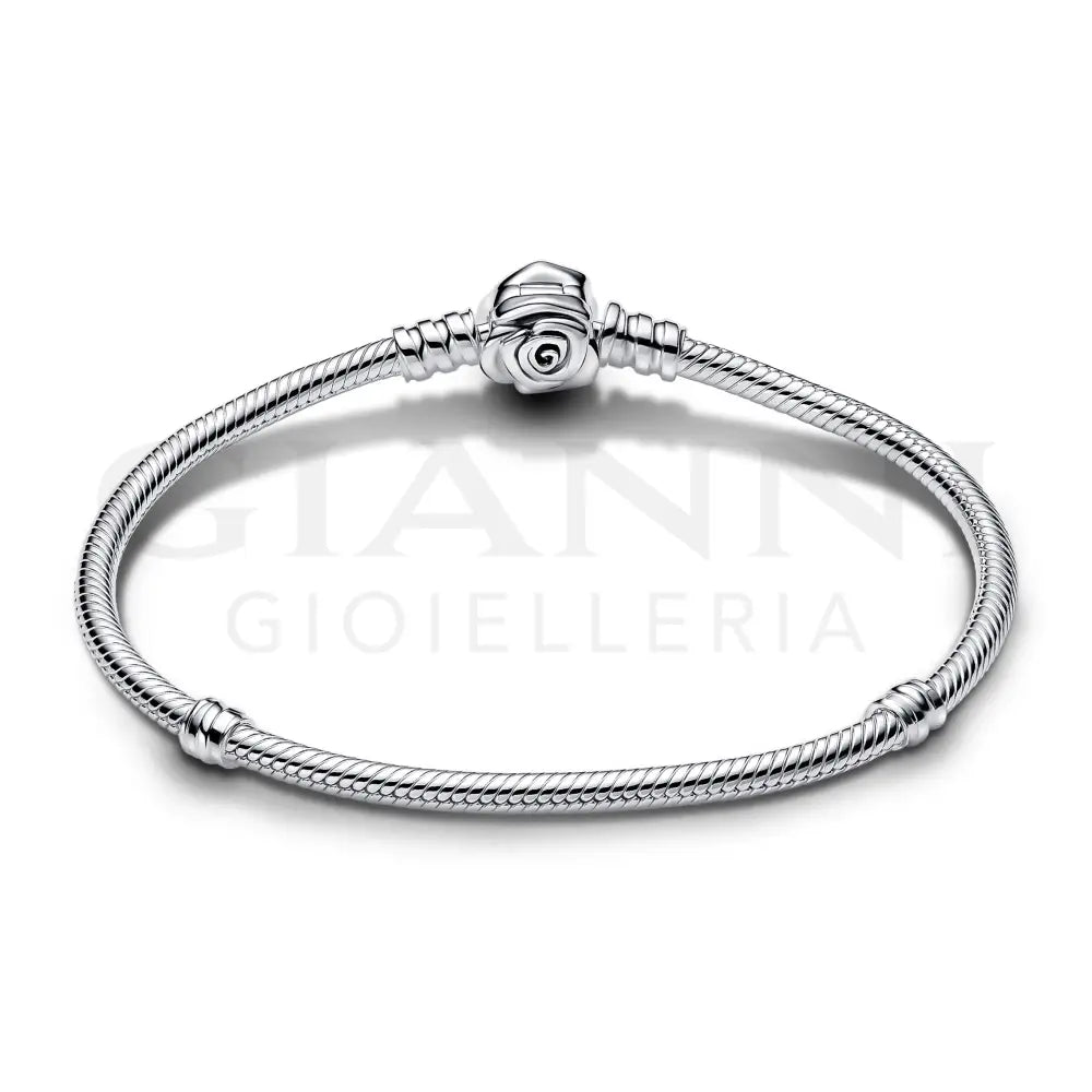 Bracciale Pandora - Moments con Chiusura a Rosa Bracciali