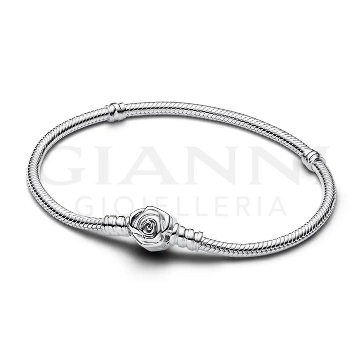 Bracciale Pandora - Moments con Chiusura a Rosa Bracciali