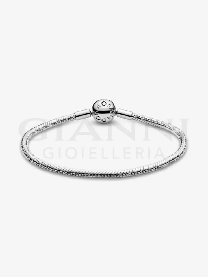 Bracciale Pandora - Moments con Chiusura a Sfera in Argento Bracciali