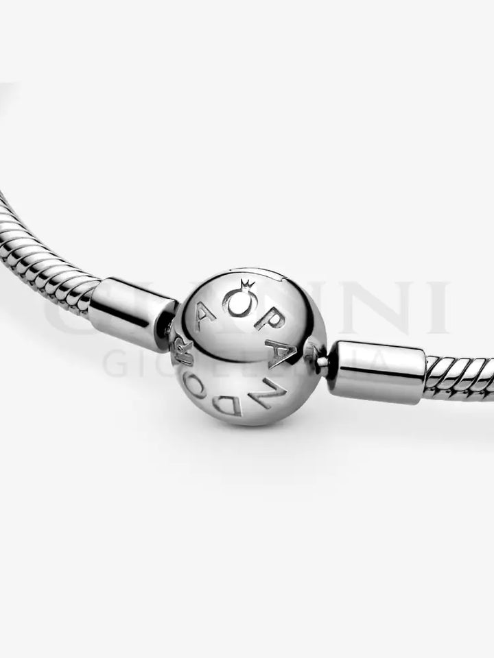 Bracciale Pandora - Moments con Chiusura a Sfera in Argento Bracciali