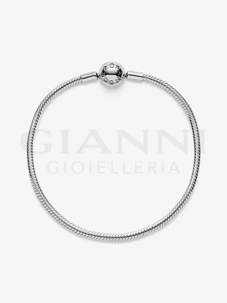 Bracciale Pandora - Moments con Chiusura a Sfera in Argento Bracciali