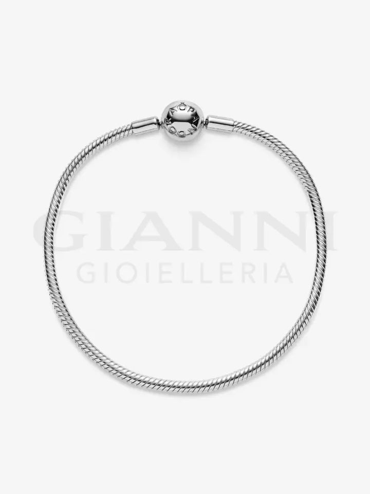 Bracciale Pandora - Moments con Chiusura a Sfera in Argento Bracciali