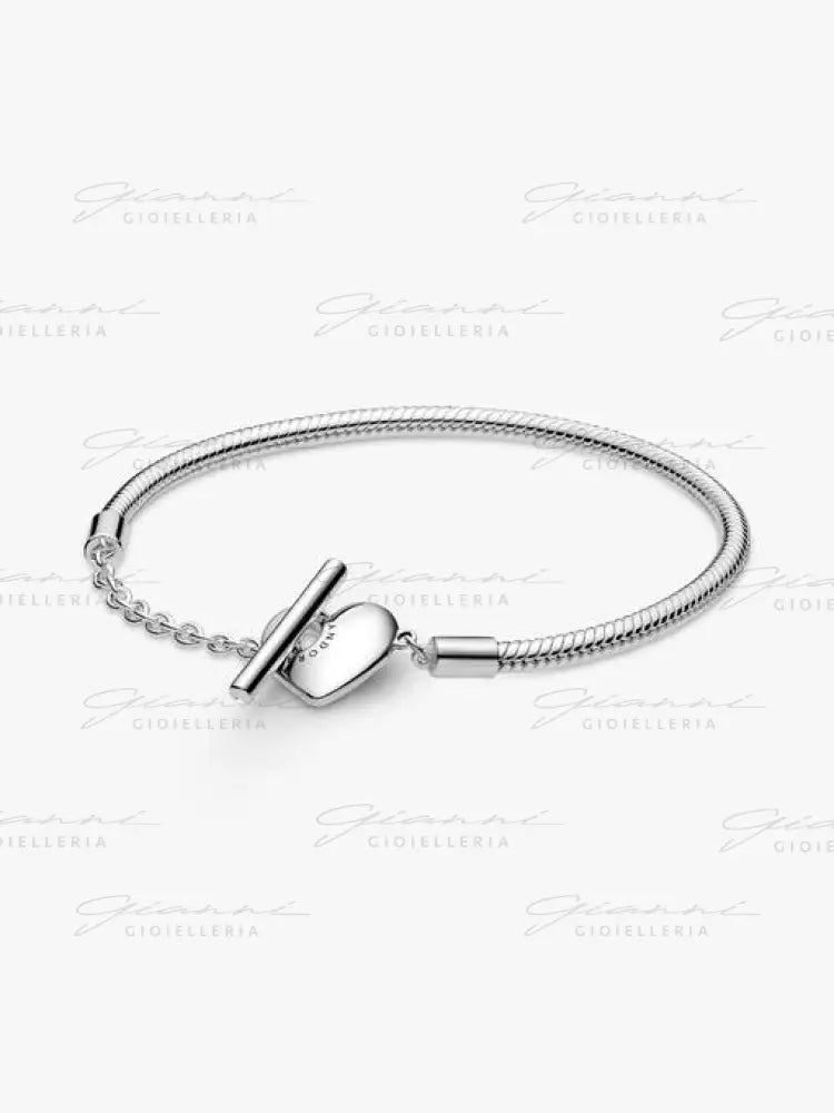 Bracciale Pandora - Moments con Chiusura a T e Cuore Bracciali