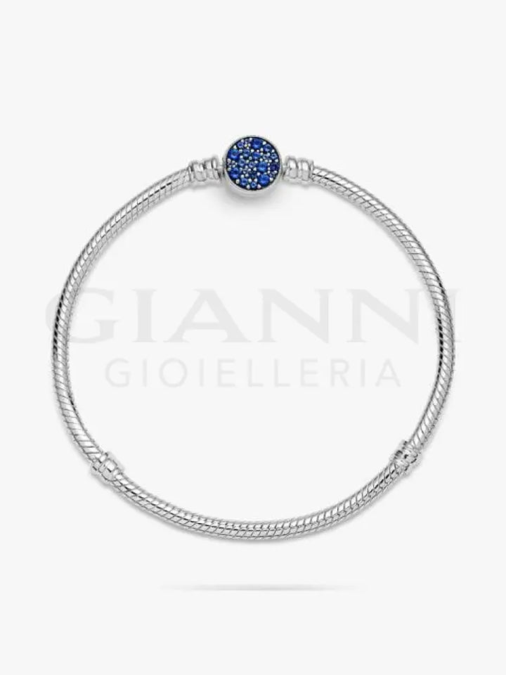 Bracciale Pandora - Moments con Chiusura Pietre Blu Bracciali