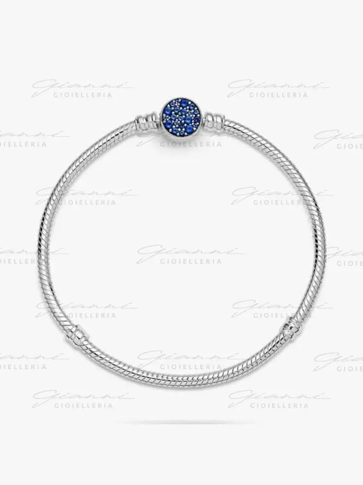 Bracciale Pandora - Moments con Chiusura Pietre Blu Bracciali