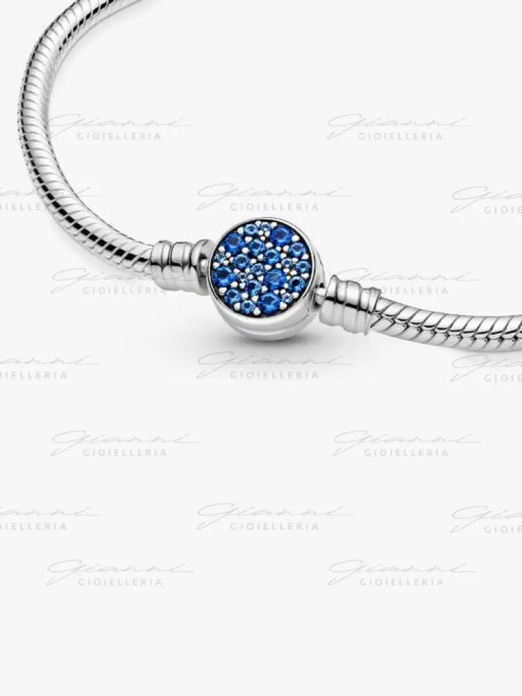 Bracciale Pandora - Moments con Chiusura Pietre Blu Bracciali