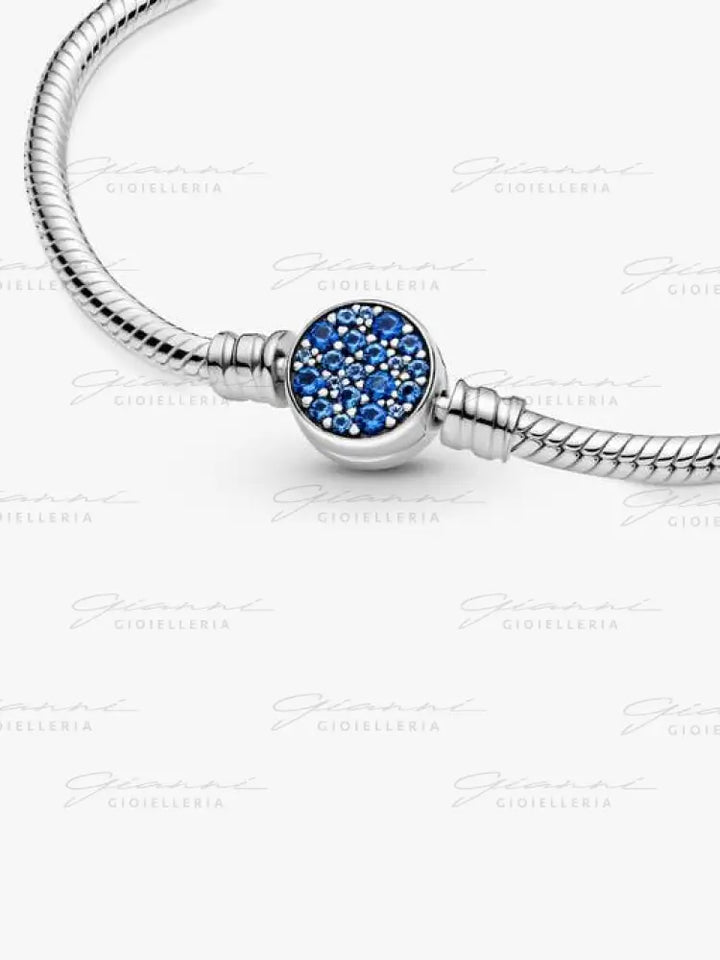 Bracciale Pandora - Moments con Chiusura Pietre Blu Bracciali