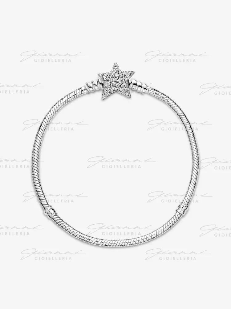 Bracciale Pandora - Moments con Chiusura Stella Luminosa Bracciali
