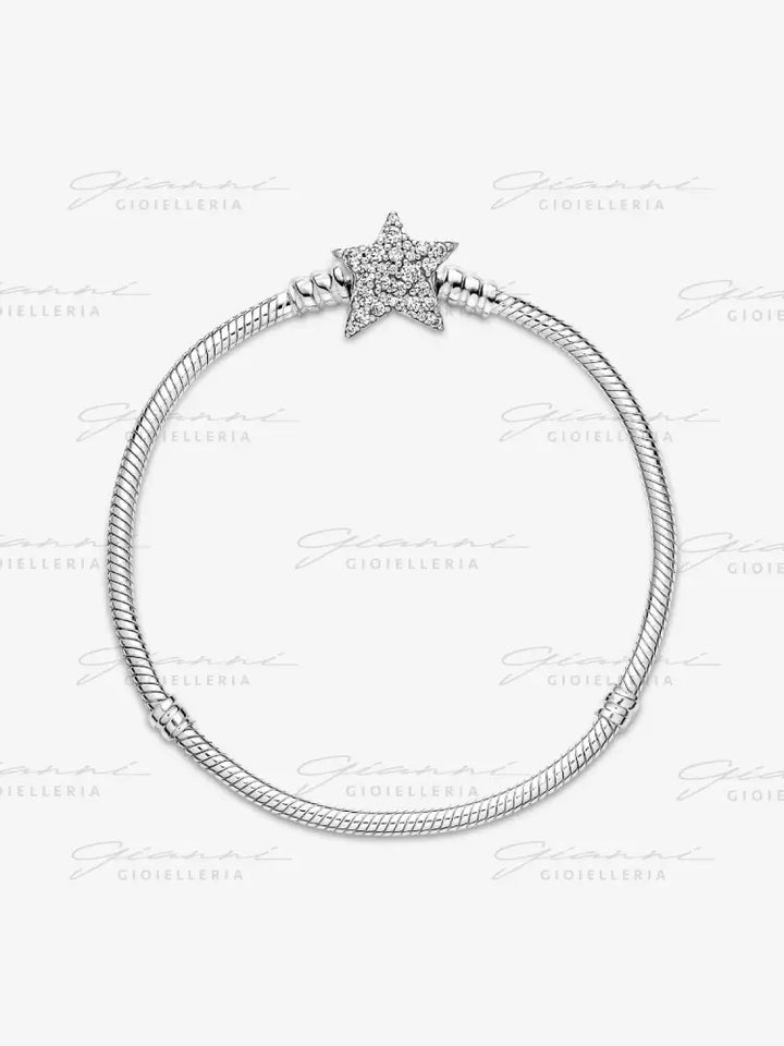 Bracciale Pandora - Moments con Chiusura Stella Luminosa Bracciali