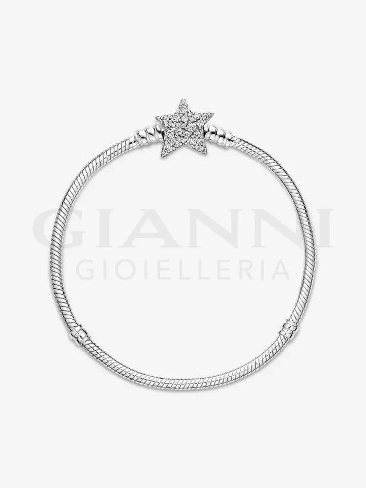 Bracciale Pandora - Moments con Chiusura Stella Luminosa Bracciali
