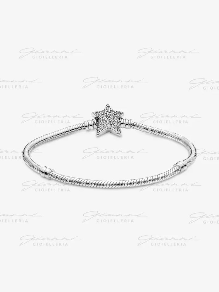 Bracciale Pandora - Moments con Chiusura Stella Luminosa Bracciali
