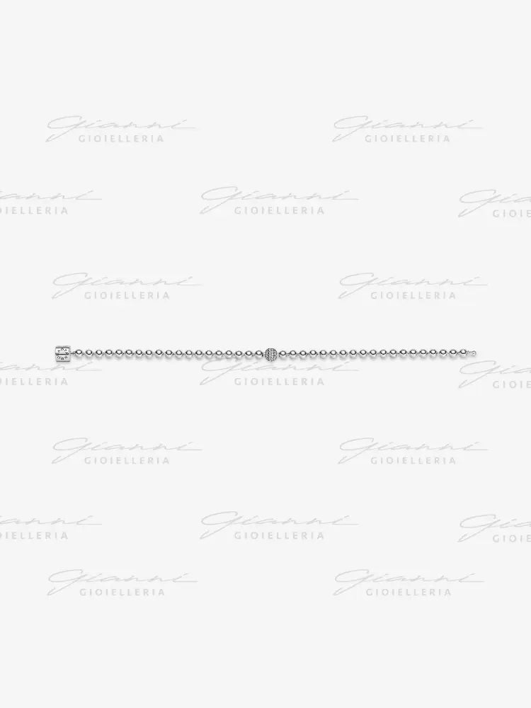 Bracciale Pandora - Sfere e Pavè in Argento Bracciali