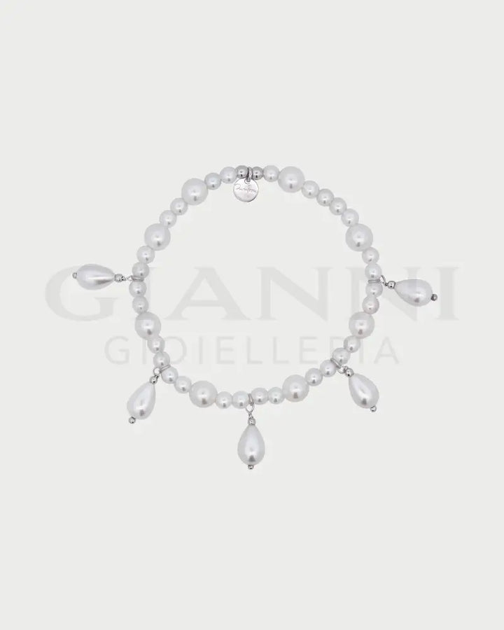 Bracciale Rue Des Mille - Elastico Pearl Drop - Bracciali