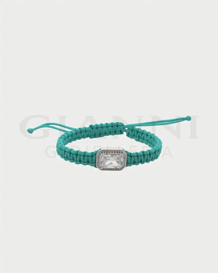 Bracciale Rue Des Mille - Stone tessuto intreccio - Bracciali