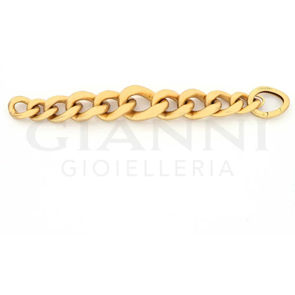 Bracciale Unoaerre - Satinato con maxi catena groumette - Bracciali