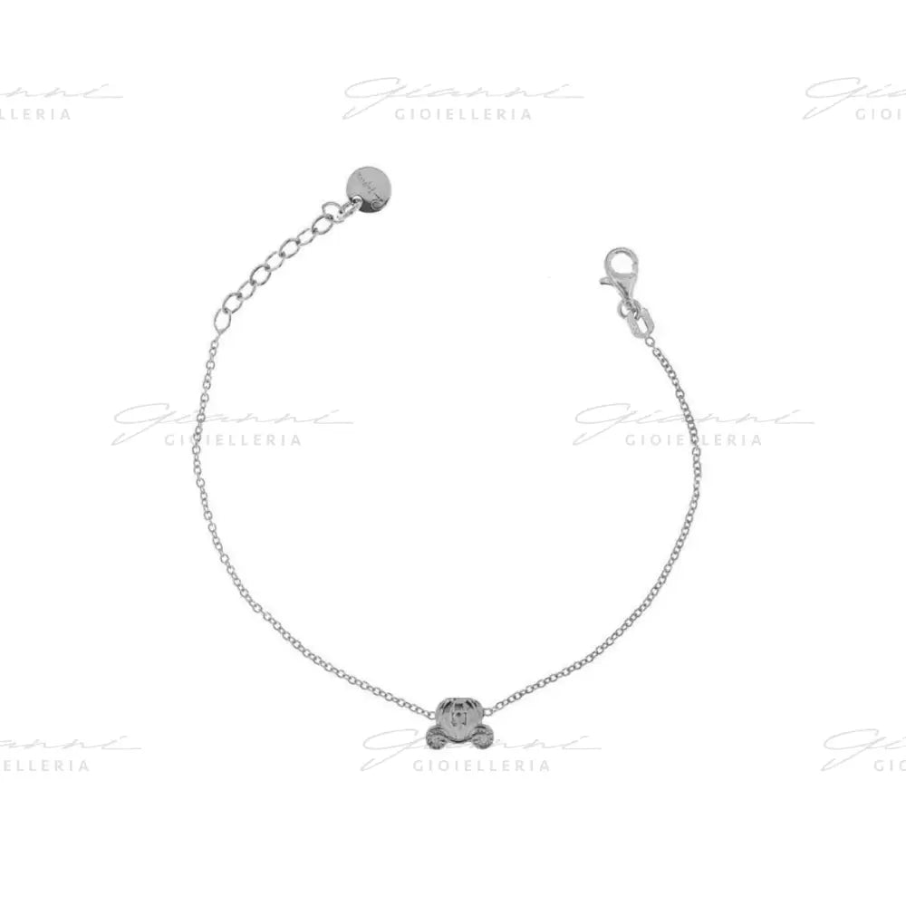 Braccialetto Rue Des Mille - Soggetto Centrale Bombato Carrozza Rodio Bracciali