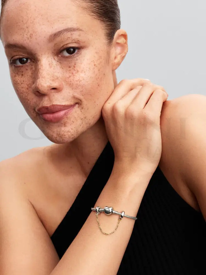 Catena di Sicurezza Pandora - Maglia Ancora Charm
