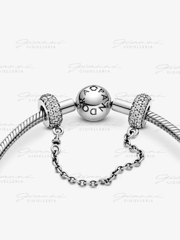 Catena di Sicurezza Pandora - Pavé Charm