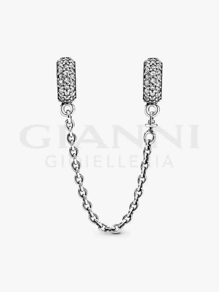 Catena di Sicurezza Pandora - Pavé Charm