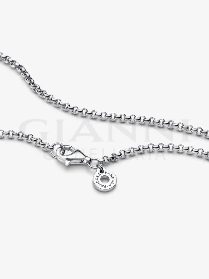 Catenina Pandora - Maglia Rolò in Argento 60 cm Collane