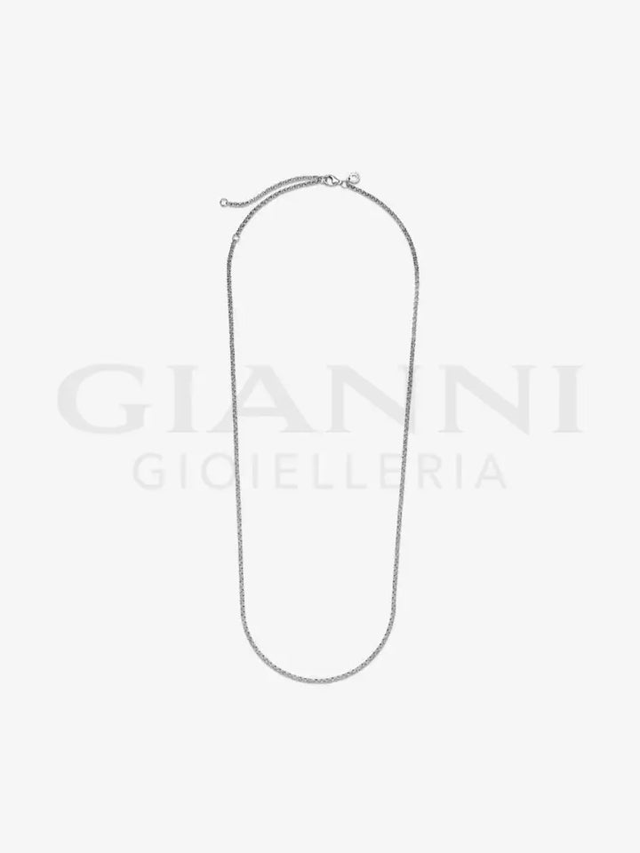 Catenina Pandora - Maglia Rolò in Argento 60 cm Collane