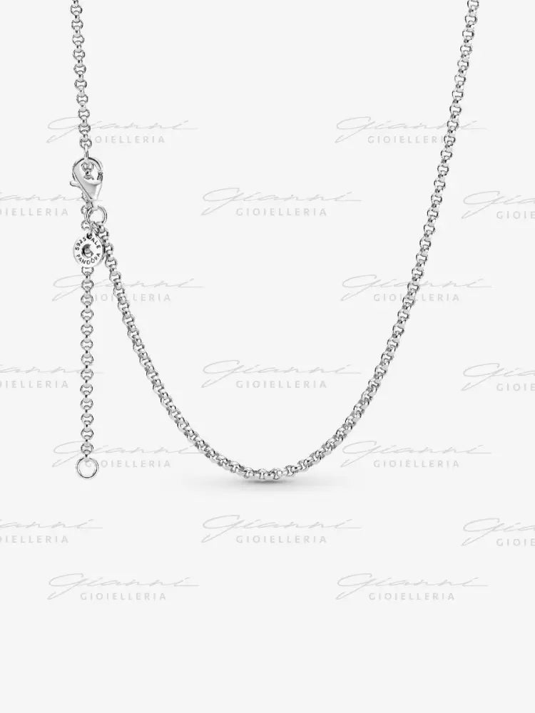 Catenina Pandora - Maglia Rolò in Argento 60 cm Collane