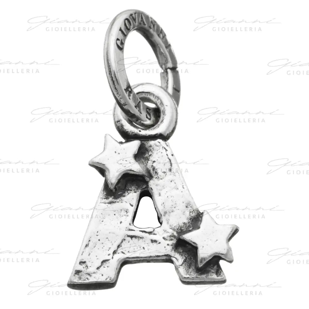 Charm Giovanni Raspini - ’A’ Con Stelle Charm