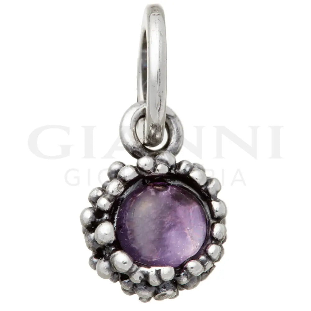 Charm Giovanni Raspini - Ametista Perlage Charm