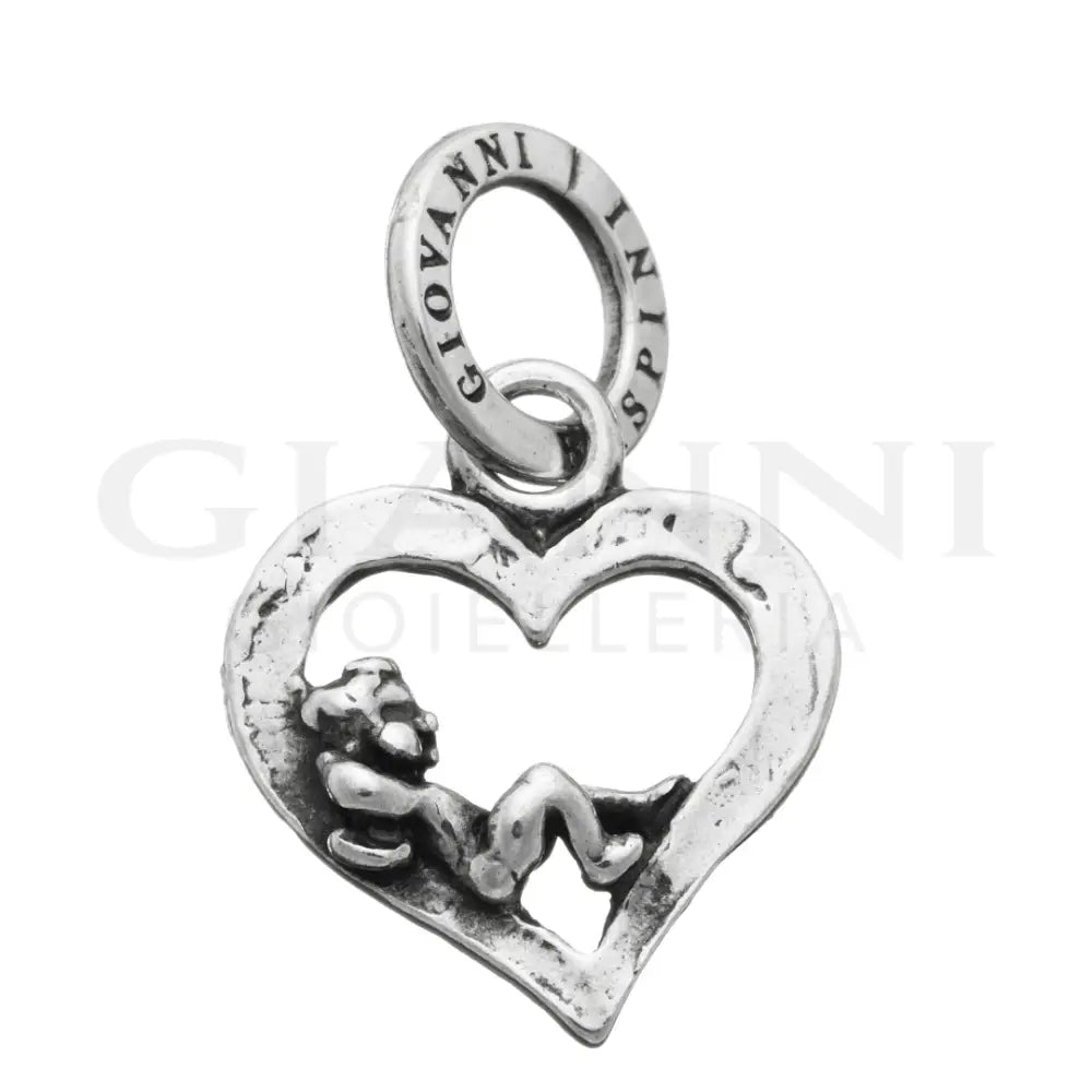 Charm Giovanni Raspini - Amorino Su Cuore Charm