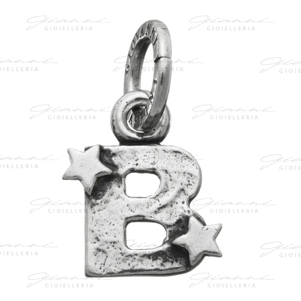 Charm Giovanni Raspini - ’B’ Con Stelle Charm