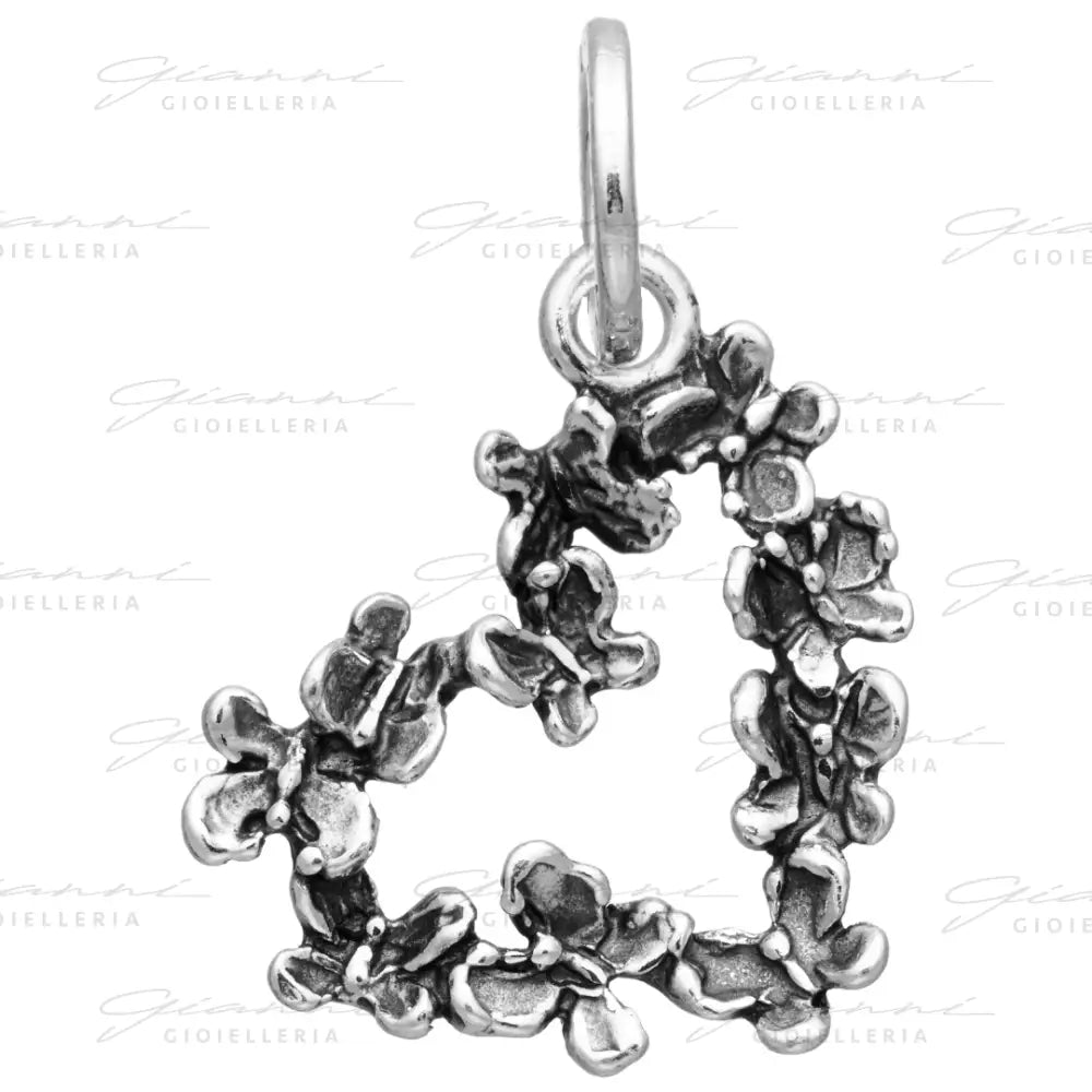 Charm Giovanni Raspini - Cuore Farfalle Charm