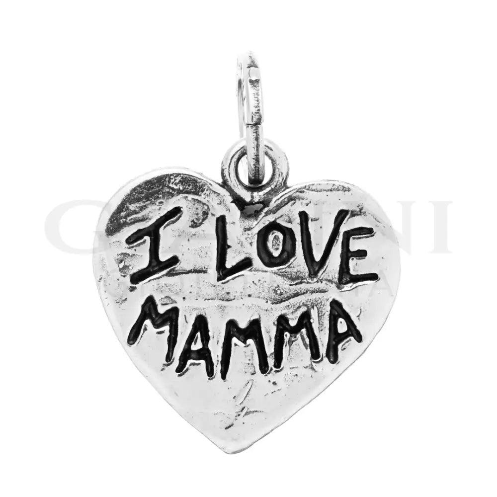 Charm Giovanni Raspini - Cuore ’I Love Mamma’ Charm