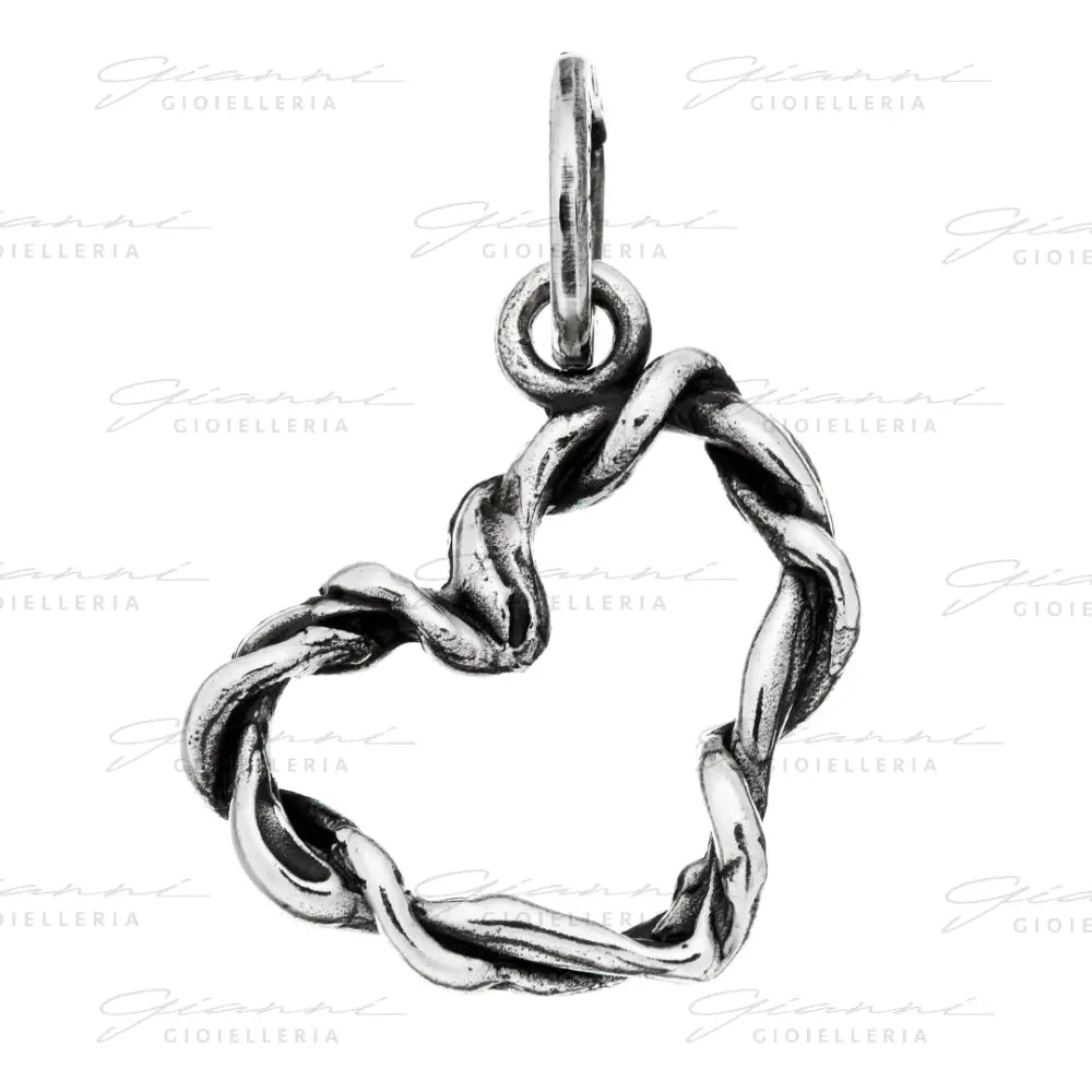 Charm Giovanni Raspini - Cuore Intrecci Charm