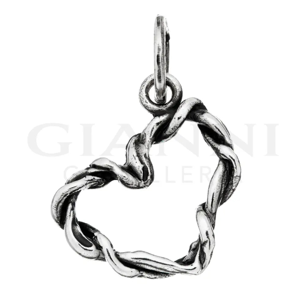 Charm Giovanni Raspini - Cuore Intrecci Charm
