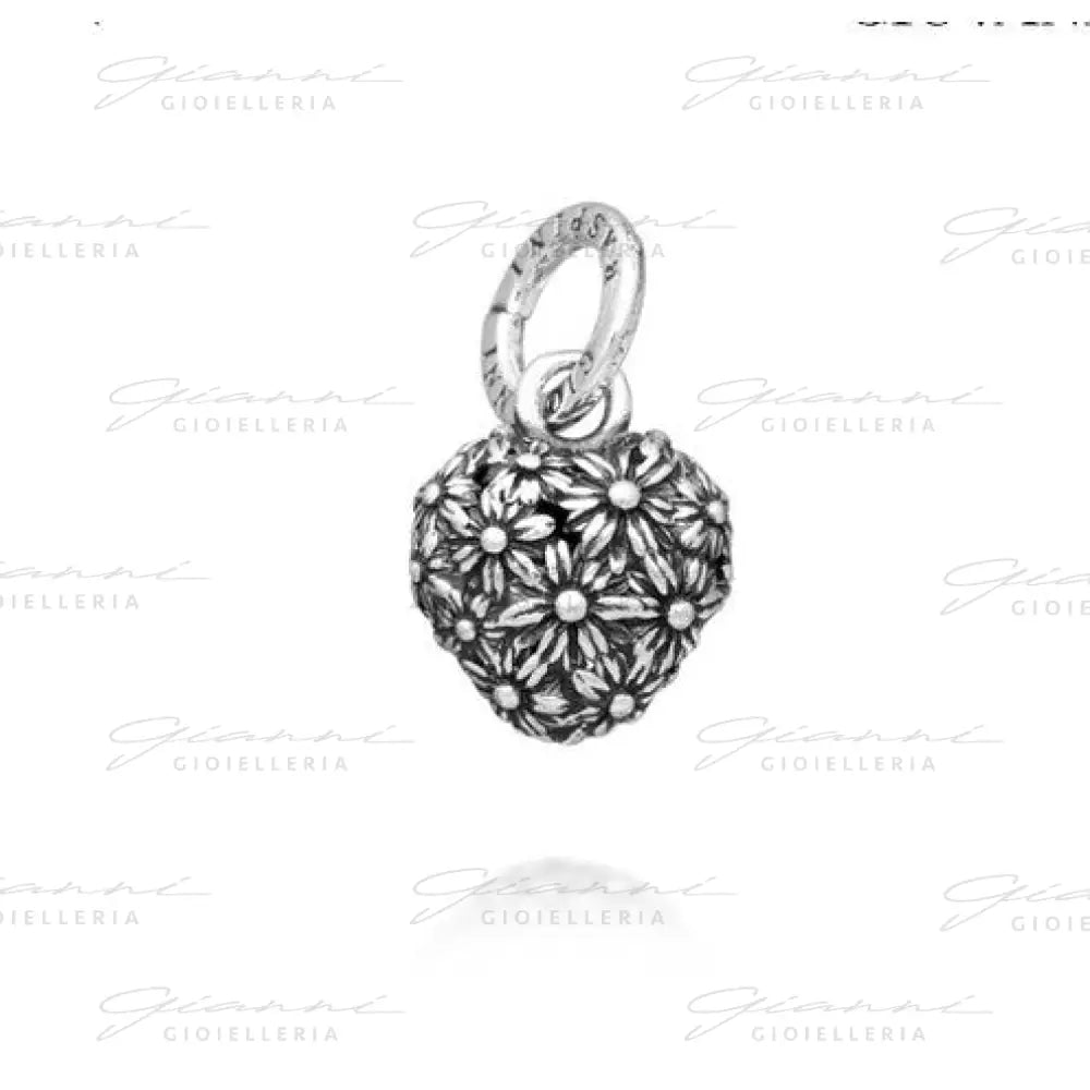 Charm Giovanni Raspini - Cuore Margherite Piccolo Charm