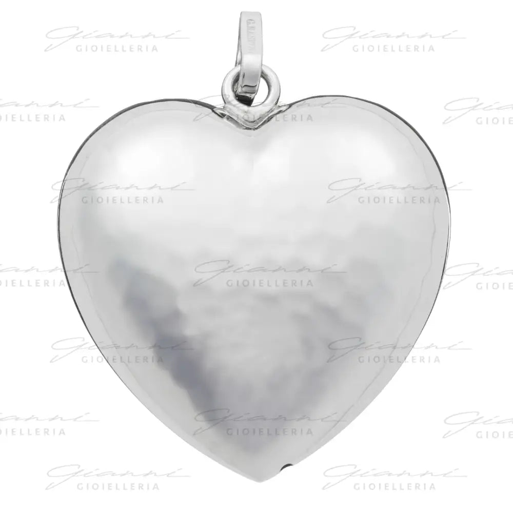 Charm Giovanni Raspini - Cuore Martellato Grande Charm