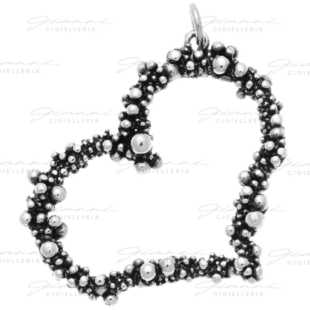 Charm Giovanni Raspini - Cuore Perlage Maxi Charm