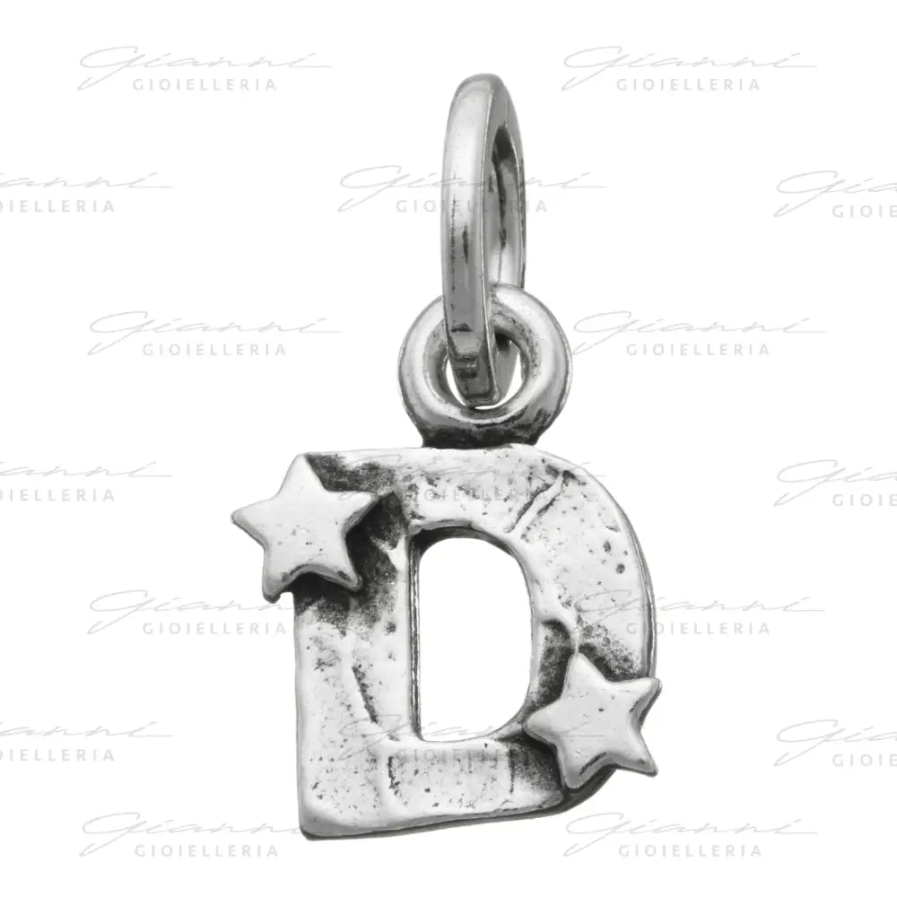 Charm Giovanni Raspini - ’D’ Con Stelle Charm