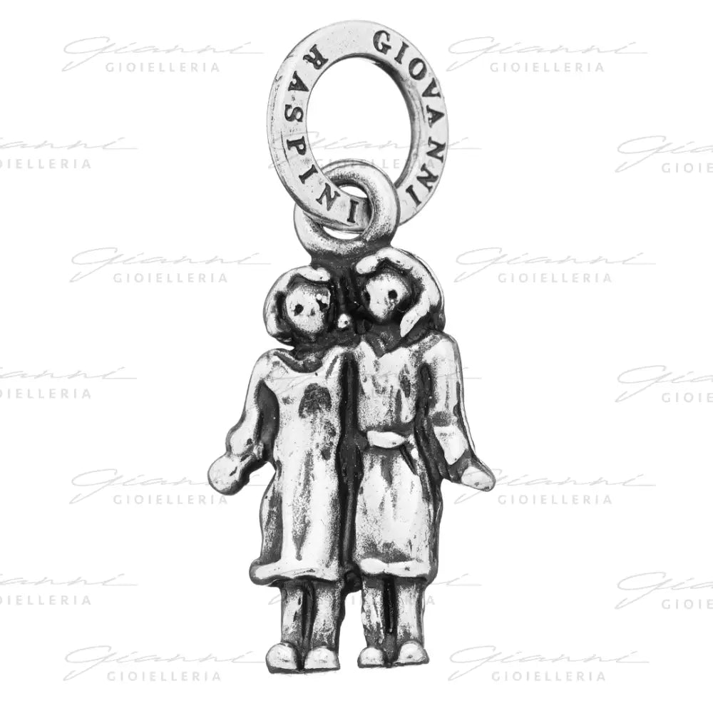 Charm Giovanni Raspini - Donna Con amiche Charm