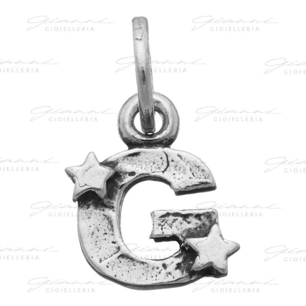 Charm Giovanni Raspini - ’G’ Con Stelle Charm