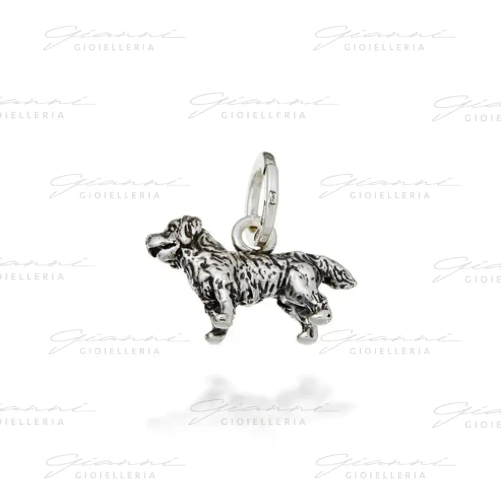 Charm Giovanni Raspini - Golden Retriever Charm
