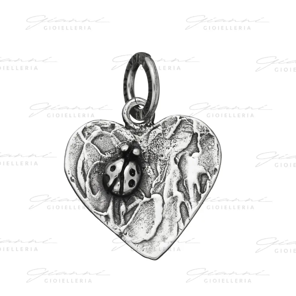 Charm Giovanni Raspini - La Coccinella Nel Cuore Charm