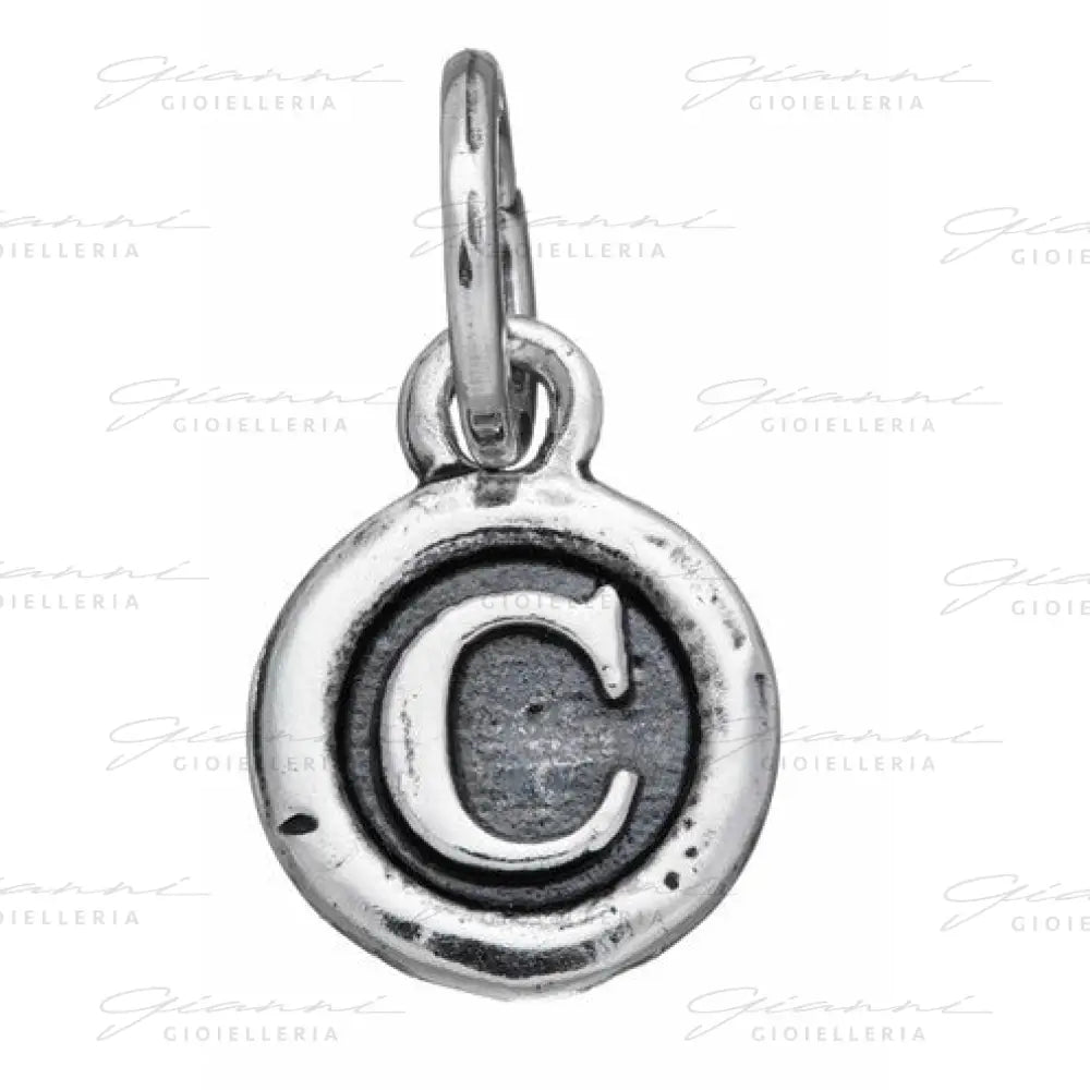 Charm Giovanni Raspini - Lettera ’C’ Bottone Charm