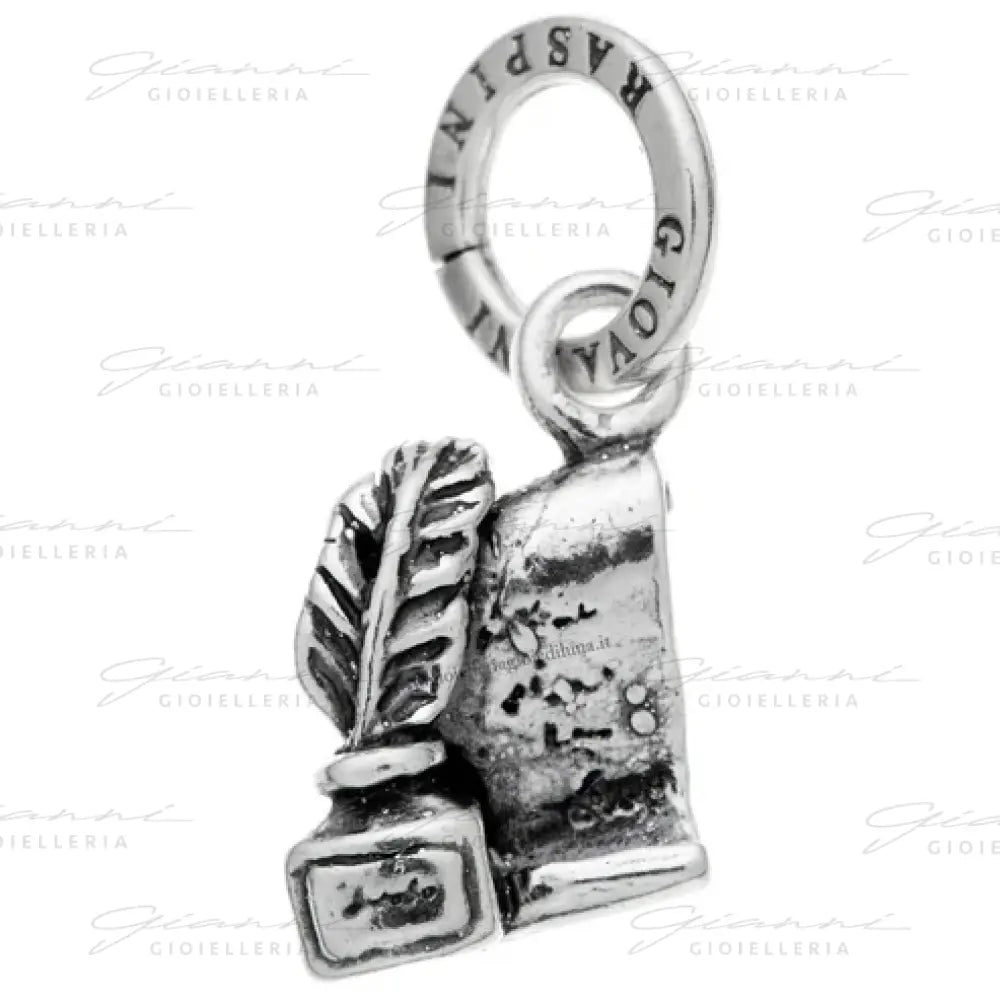 Charm Giovanni Raspini - Lettera E Calamaio Charm