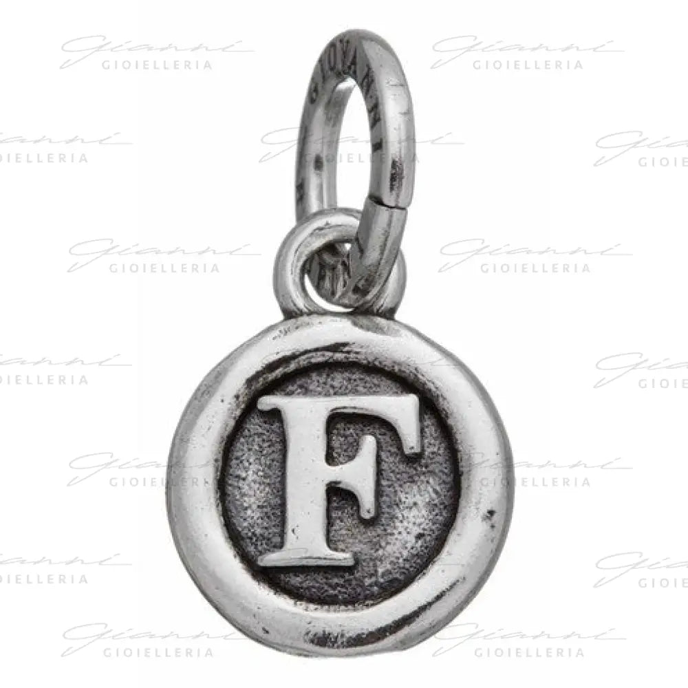 Charm Giovanni Raspini - Lettera ’F’ Bottone Charm