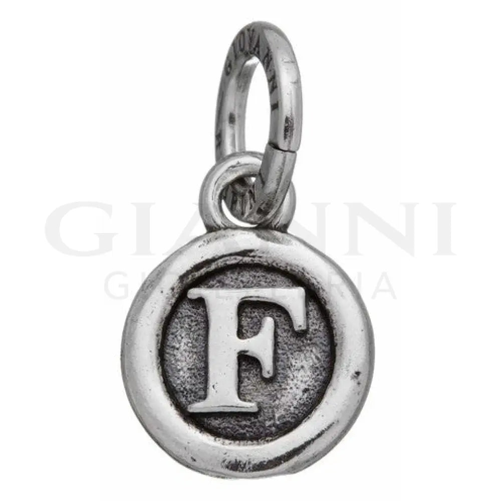 Charm Giovanni Raspini - Lettera ’F’ Bottone Charm