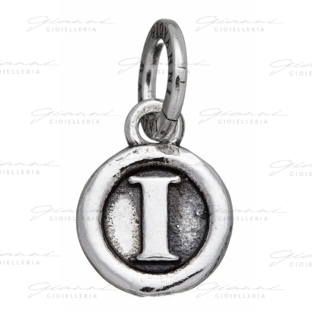 Charm Giovanni Raspini - Lettera ’I’ Bottone Charm