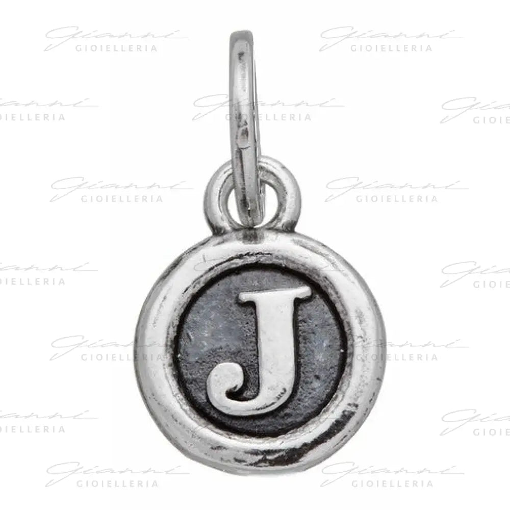 Charm Giovanni Raspini - Lettera ’J’ Bottone Charm