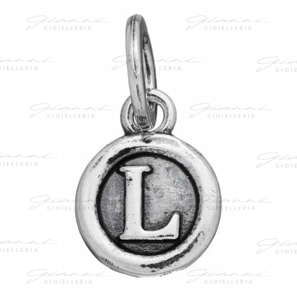 Charm Giovanni Raspini - Lettera ’L’ Bottone Charm