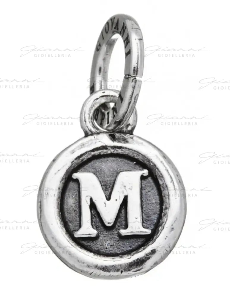 Charm Giovanni Raspini - Lettera ’M’ Bottone Charm